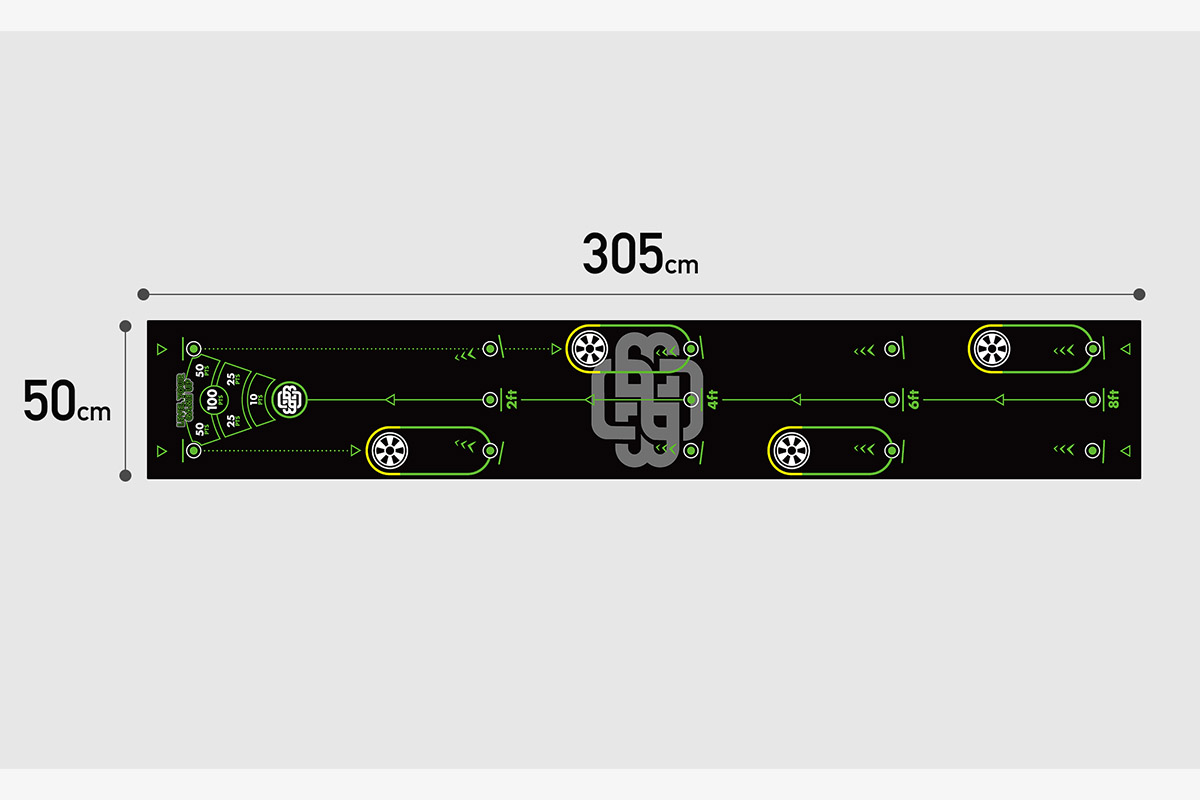 特徴5 ショート〜ミドルパットまで練習できるから本番で成果が出る　画像：ポートラス