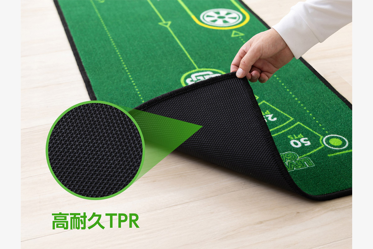 選ばれる理由4 滑り止め加工でマットがずれない　画像：ポートラス