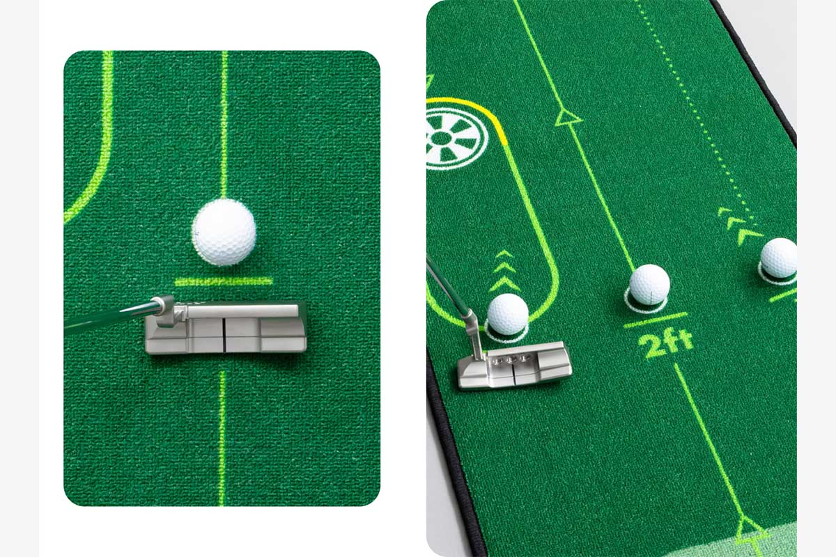 特徴3 フェース向き＆斜め方向ガイドで狙った方向に打てる　画像：ポートラス