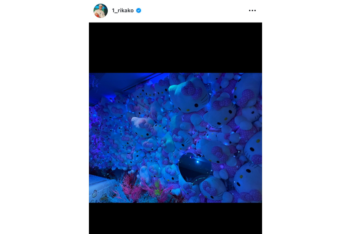 森田理香子のインスタグラム（@1_rikako）より