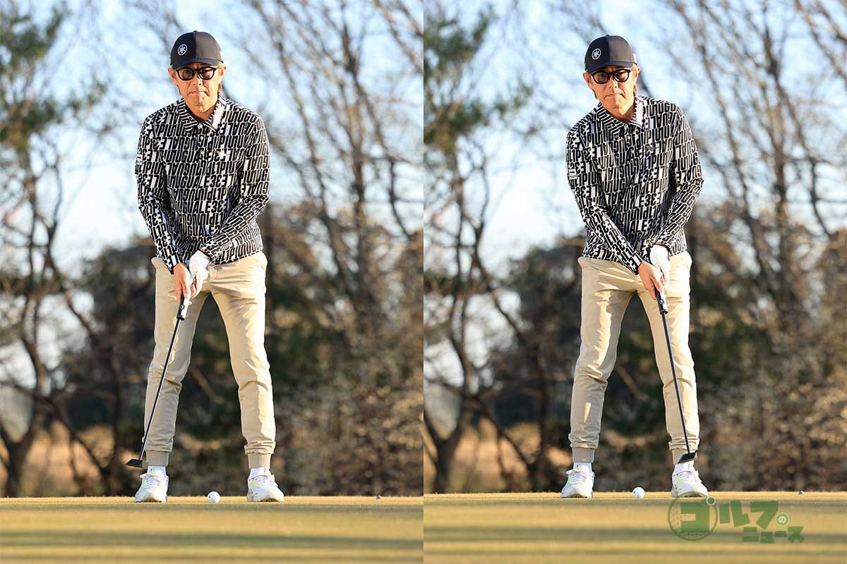 最初はメトロノームに合わせて連続素振りをしテンポを体に染み込ませる　写真:小林司