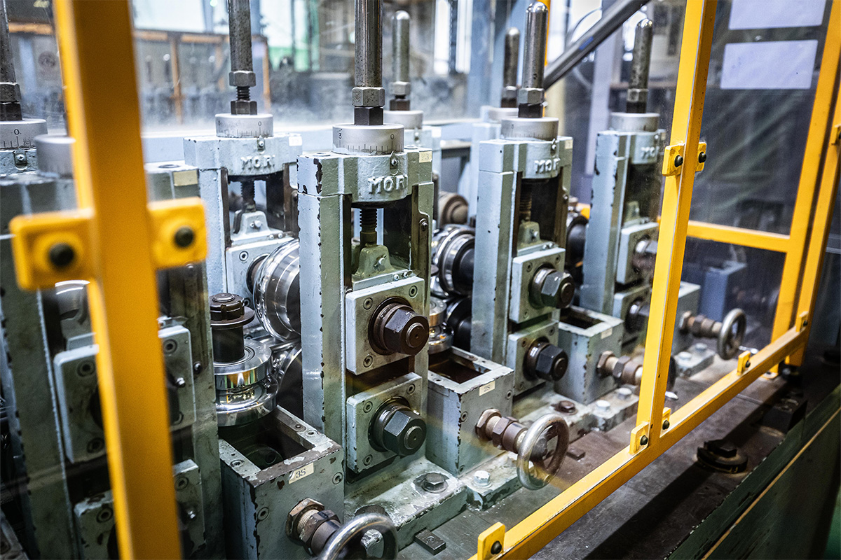 日本シャフト駒ヶ根工場の様子[写真：角田慎太郎]