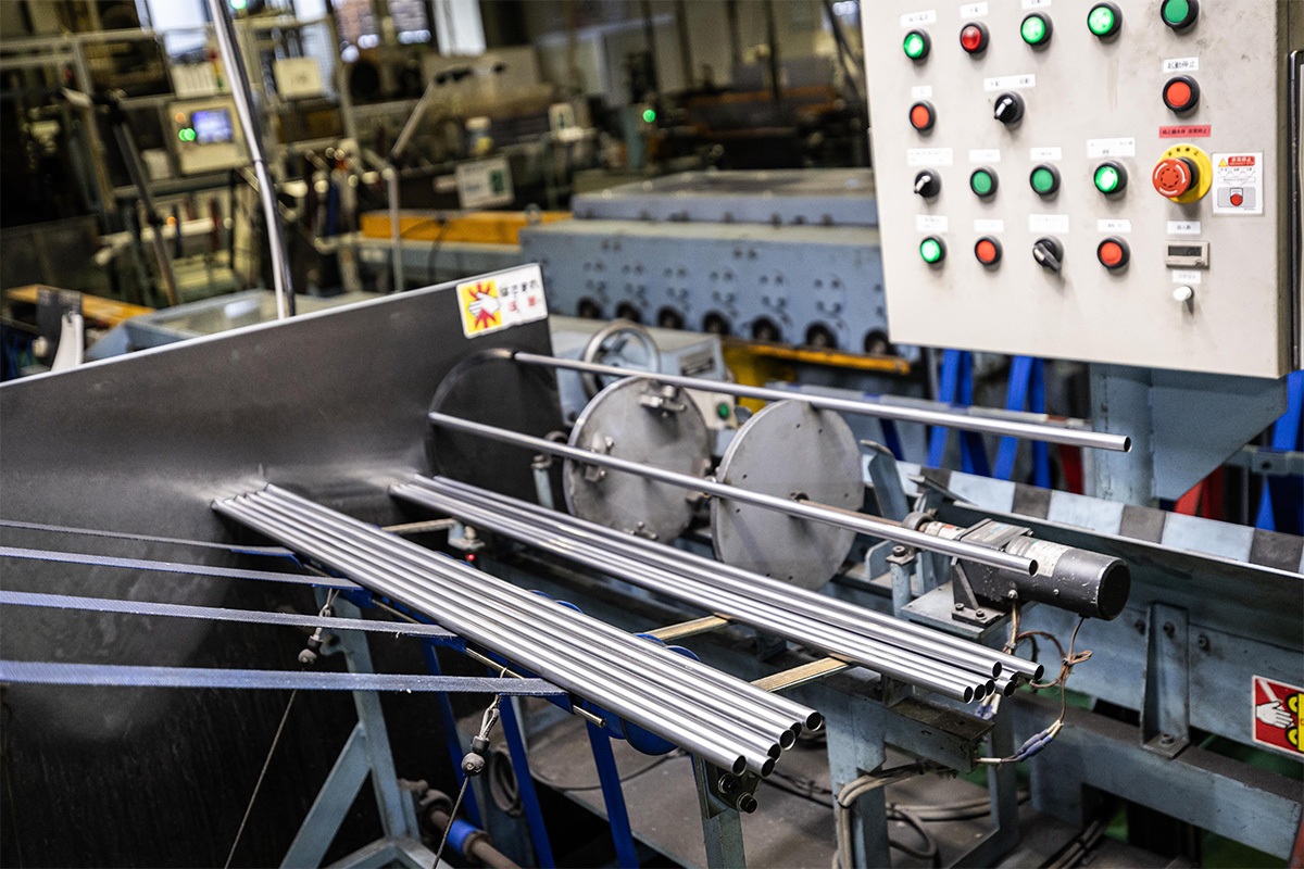 日本シャフト駒ヶ根工場の様子[写真：角田慎太郎]