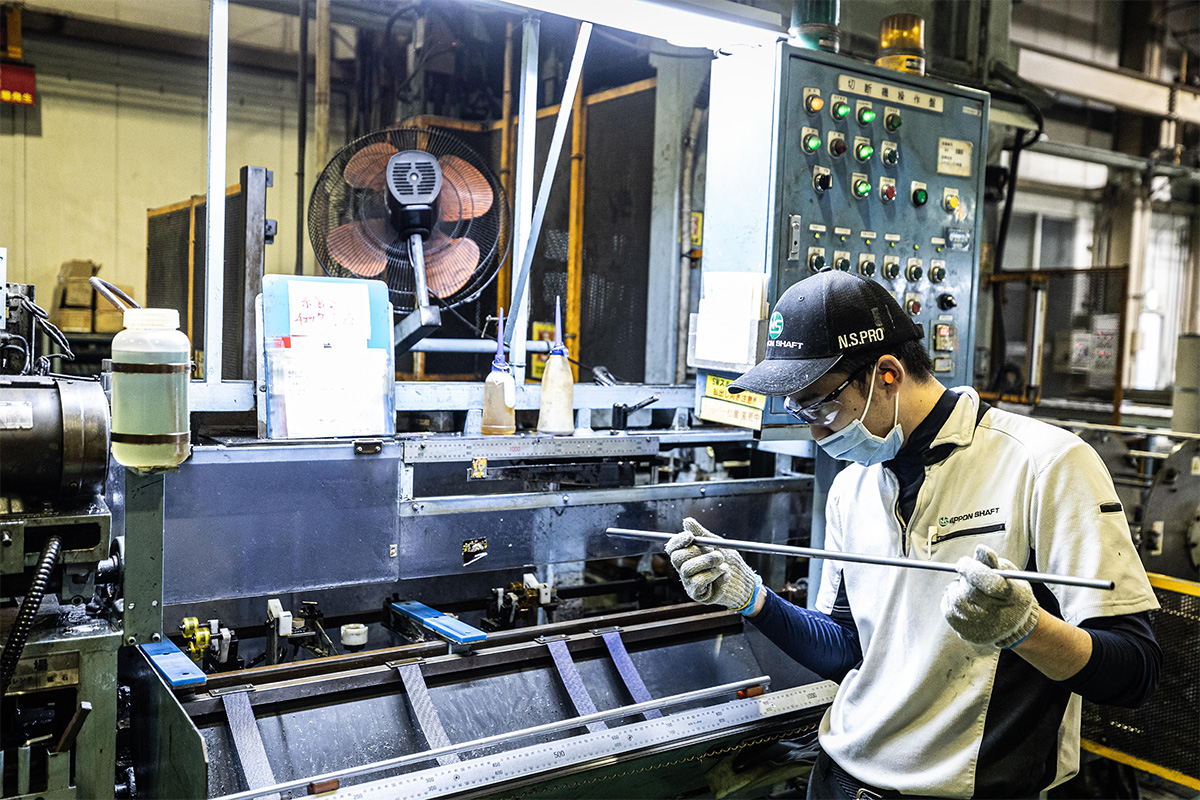 日本シャフト駒ヶ根工場の様子[写真：角田慎太郎]