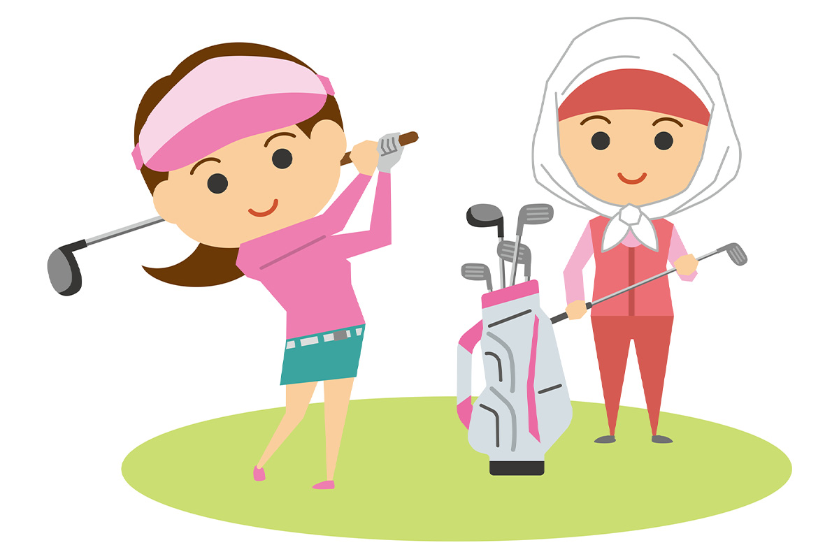 プロとキャディーの関係は折りたたみ式電動カートの導入で多様になった　画像:PIXTA