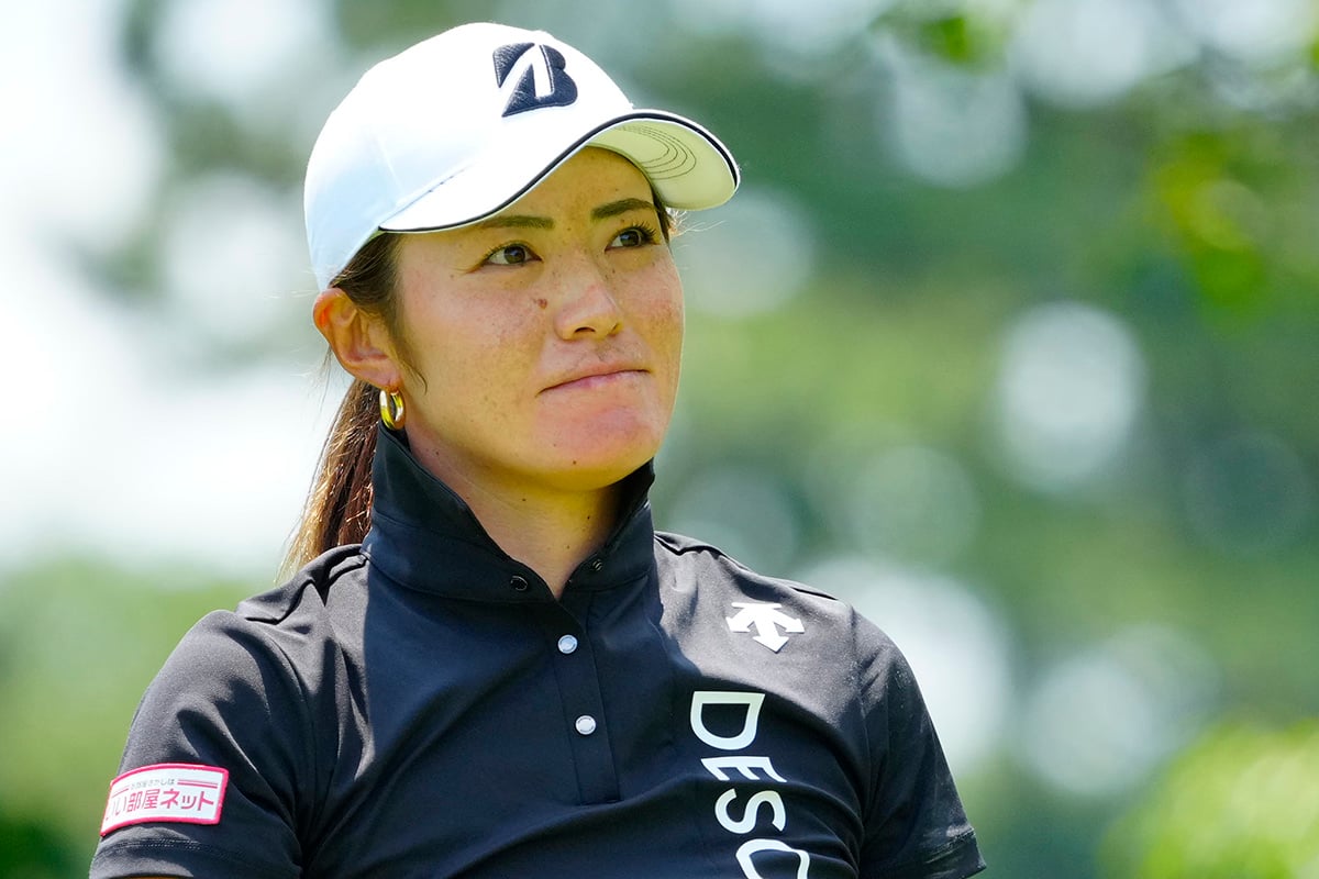 3年ぶりのツアー通算6勝目を挙げた渡邉彩香 写真:鈴木祥