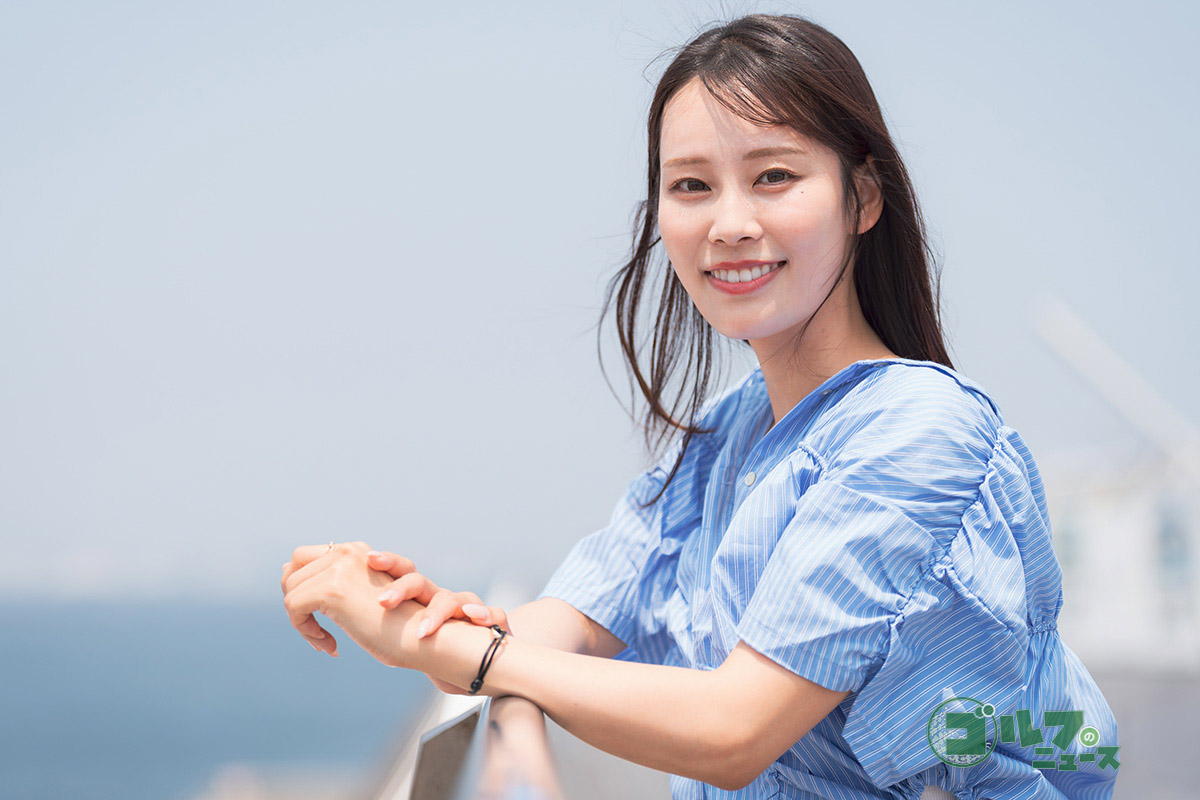 韓国2部「ドリームツアー」参戦の経験を引っさげて日本のプロテストに挑む鈴木愛佳子　写真：土居凌祐