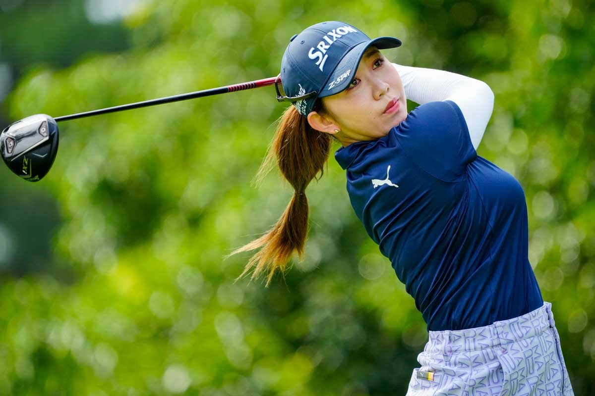 パター以外はダンロップのギアで初優勝を遂げた内田ことこ（写真は資生堂・JAL レディスオープン）　写真：鈴木祥