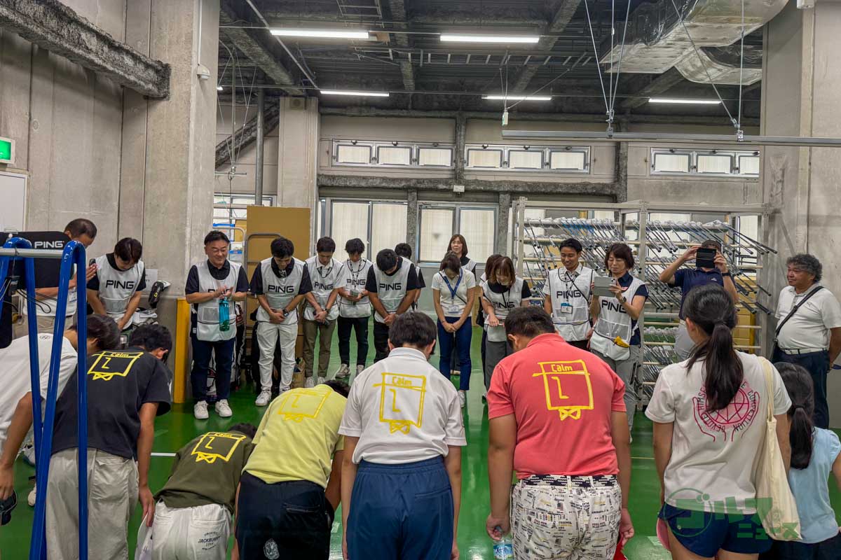 多くの人がクラブ作りに携わっていることがジュニアゴルファーにも伝わるイベントだった