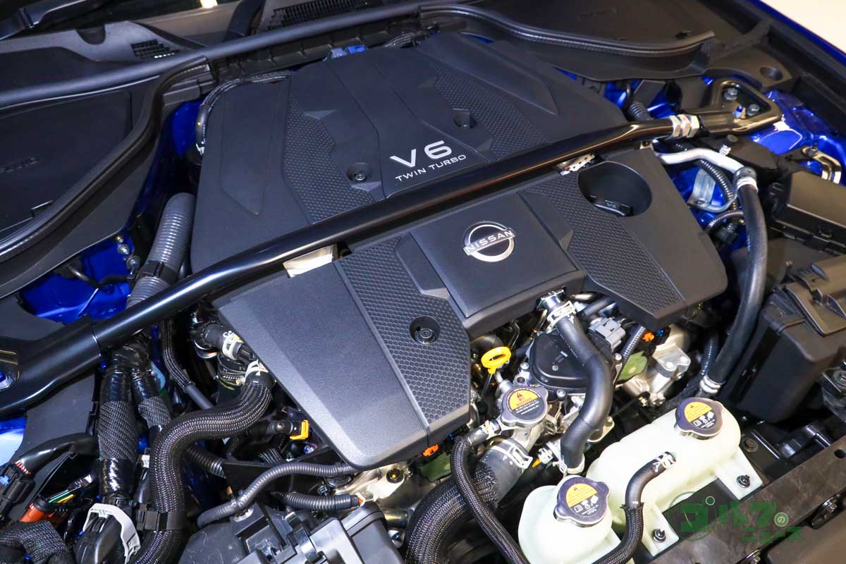 圧倒的なパワーを体感できるV6ターボ。レッドゾーンまで使い切ることができる伸びのよさが魅力