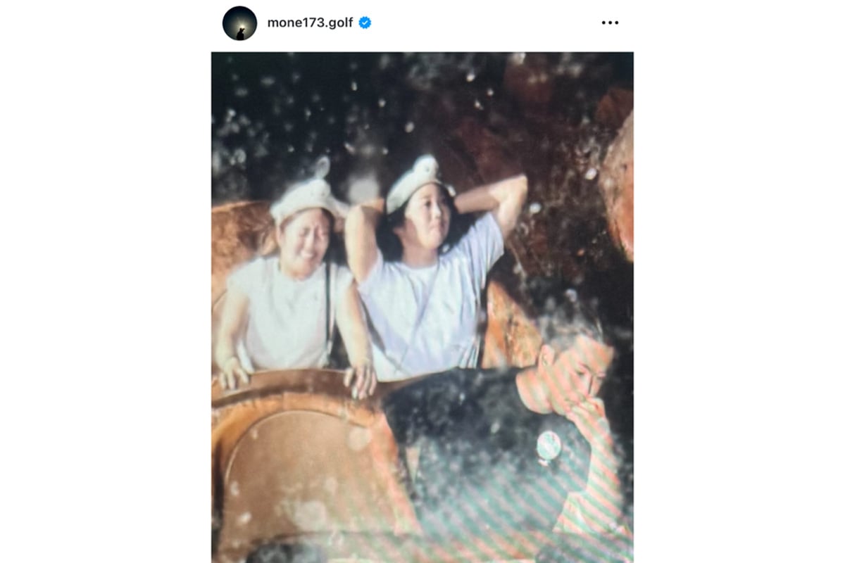 稲見萌寧のインスタグラム（@mone173.golf）より