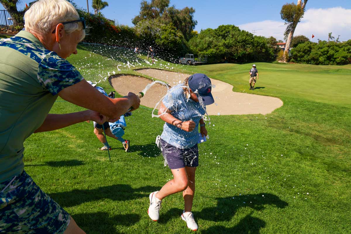 2位に6打差で圧勝したベッキー・モーガン　写真：USGA提供
