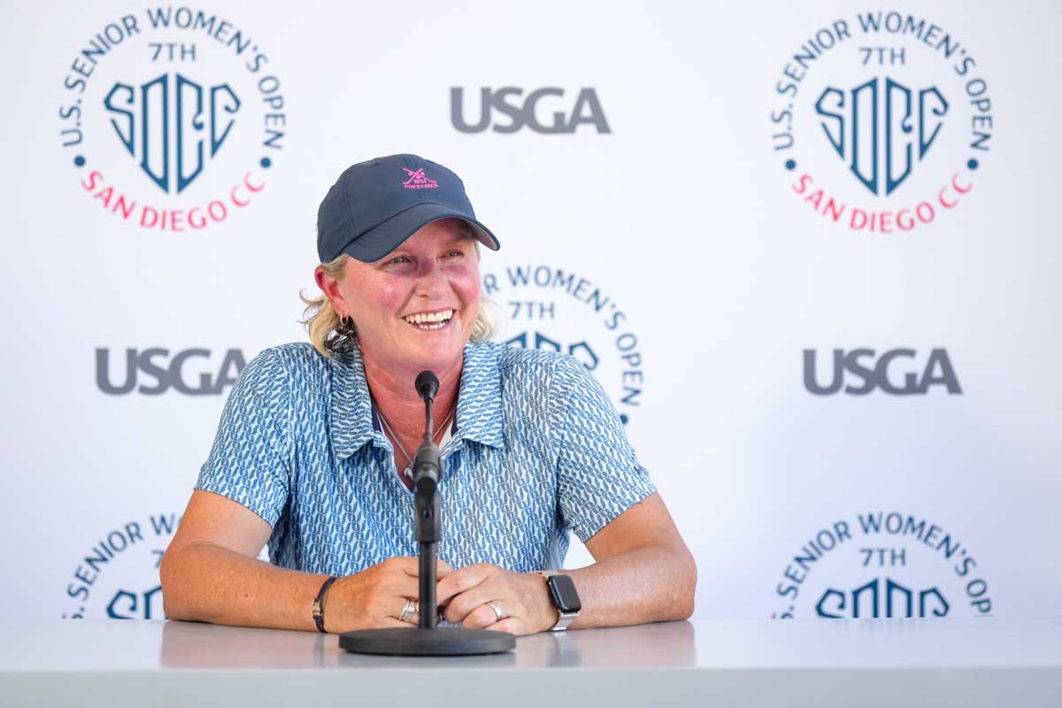2位に6打差で圧勝したベッキー・モーガン　写真：USGA提供