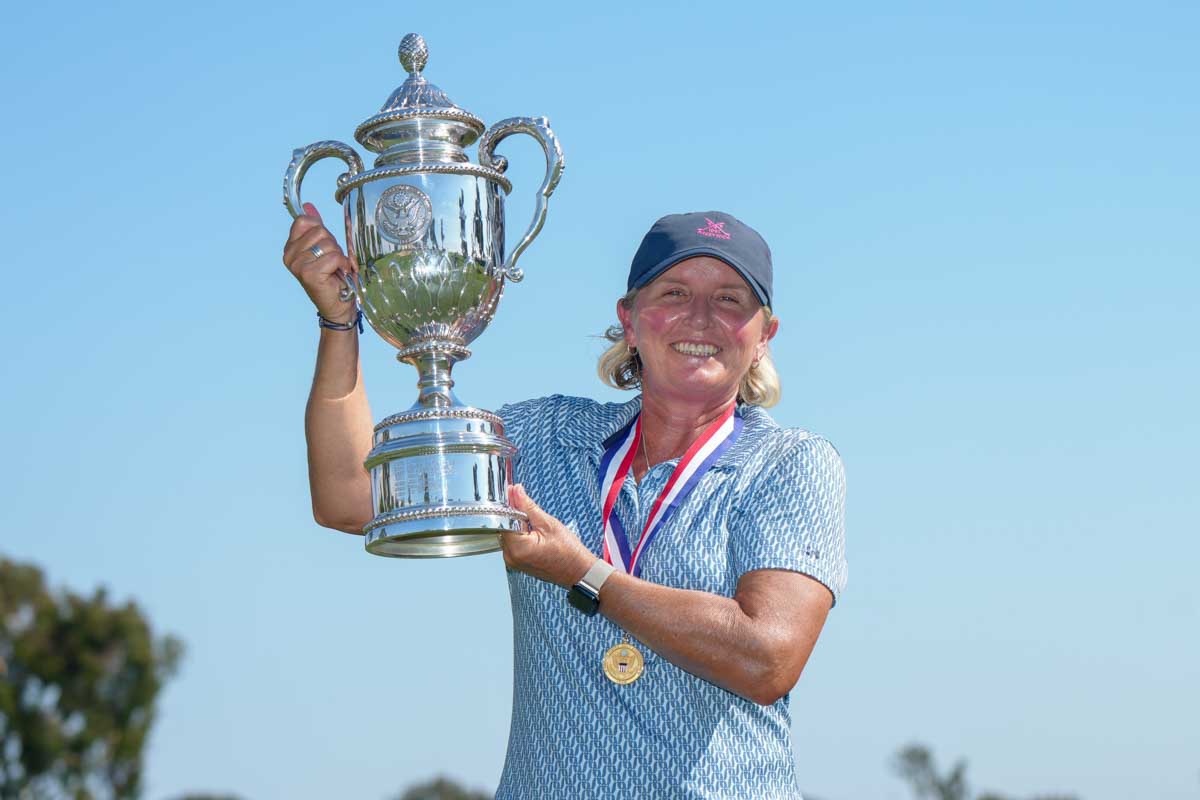 2位に6打差で圧勝したベッキー・モーガン　写真：USGA提供