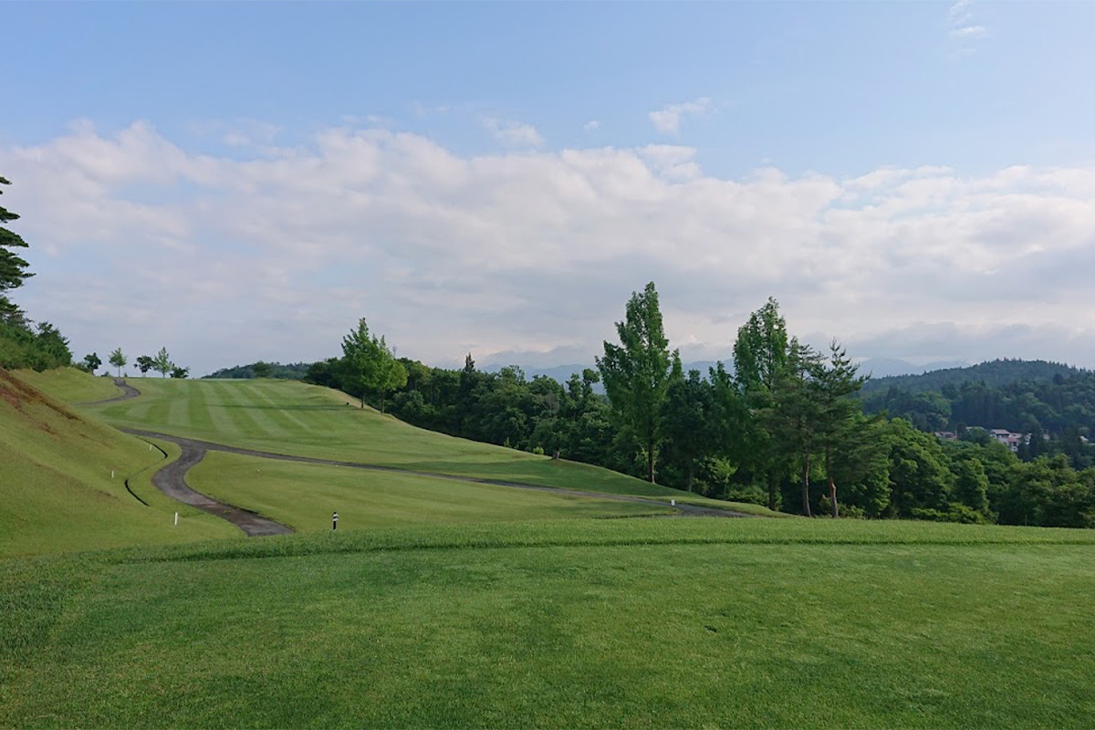 コースは、山形県内で最も平坦。快適にプレーが楽しめる　写真提供:大石田ゴルフクラブ