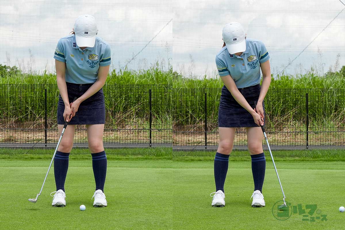 下半身は一切動かさずに胸郭より上を動かしてストローク　写真:相田克己