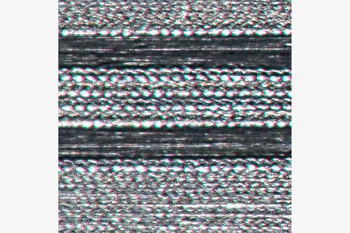 さらに細かいクロスハッチング加工