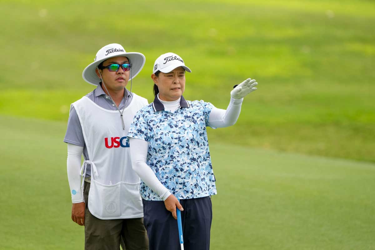 斉藤裕子は20位タイ　写真：USGA提供