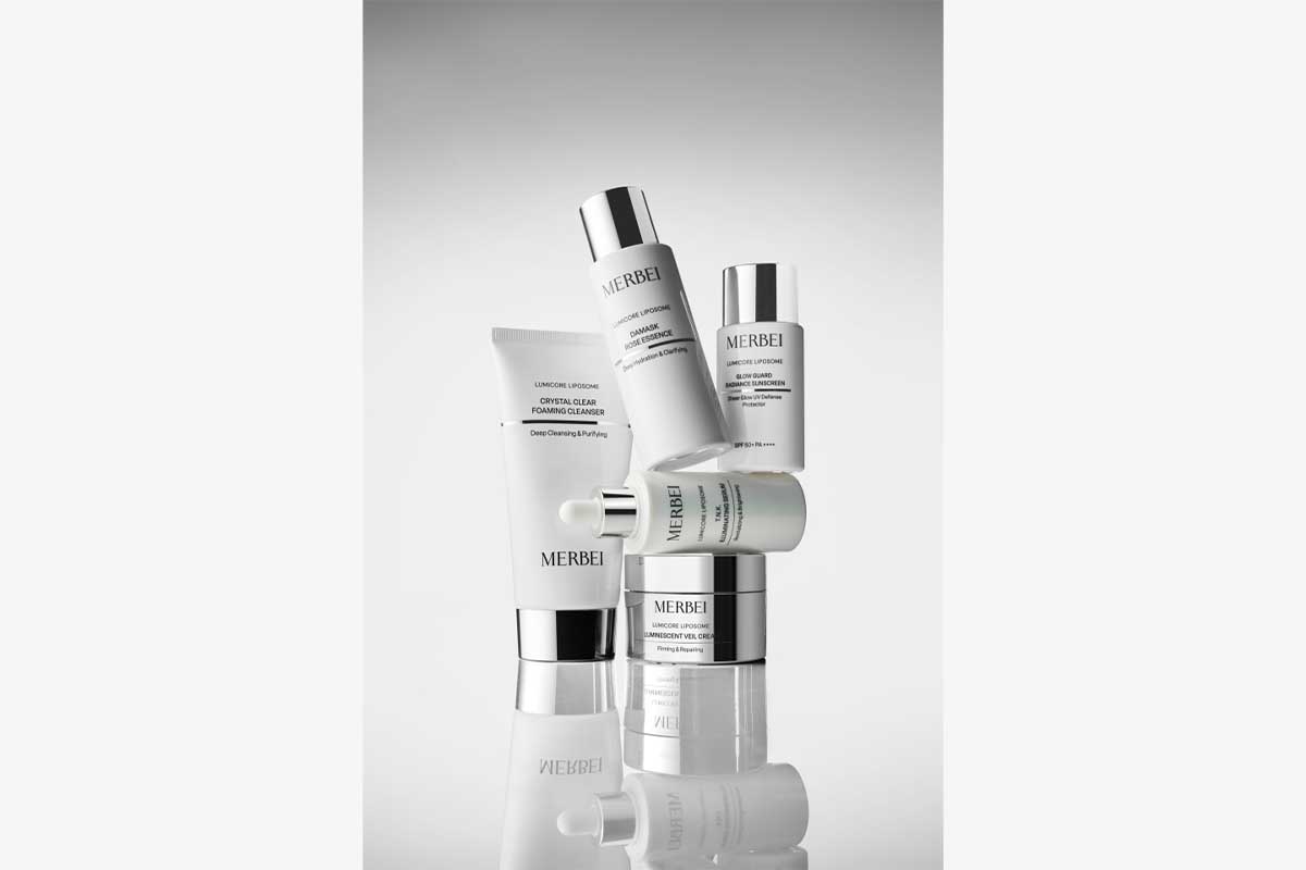 化粧品ブランド「MERBEI（メルベイ）」のラインアップ