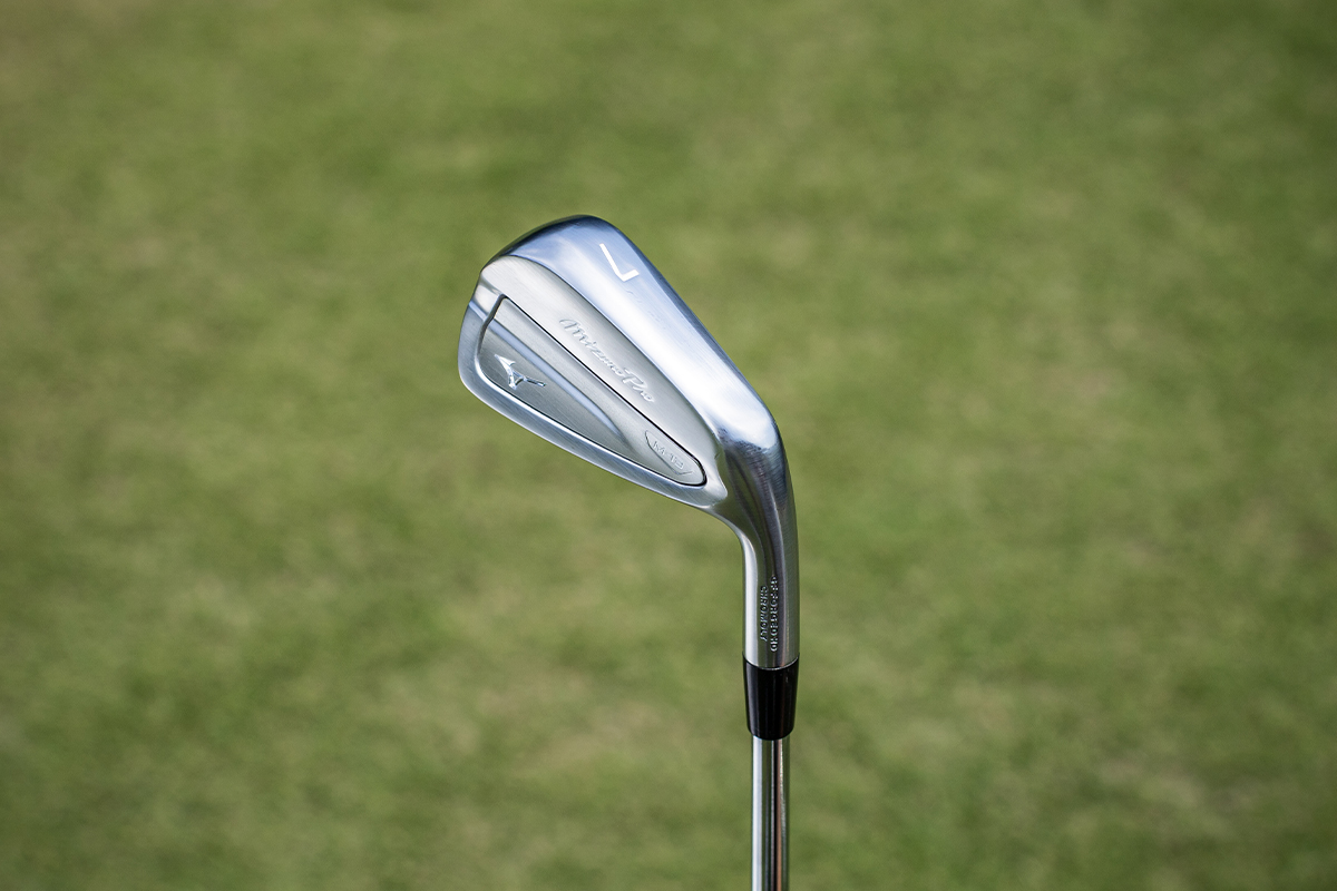 「Mizuno Pro M-13」アイアン[写真：落合隆仁]