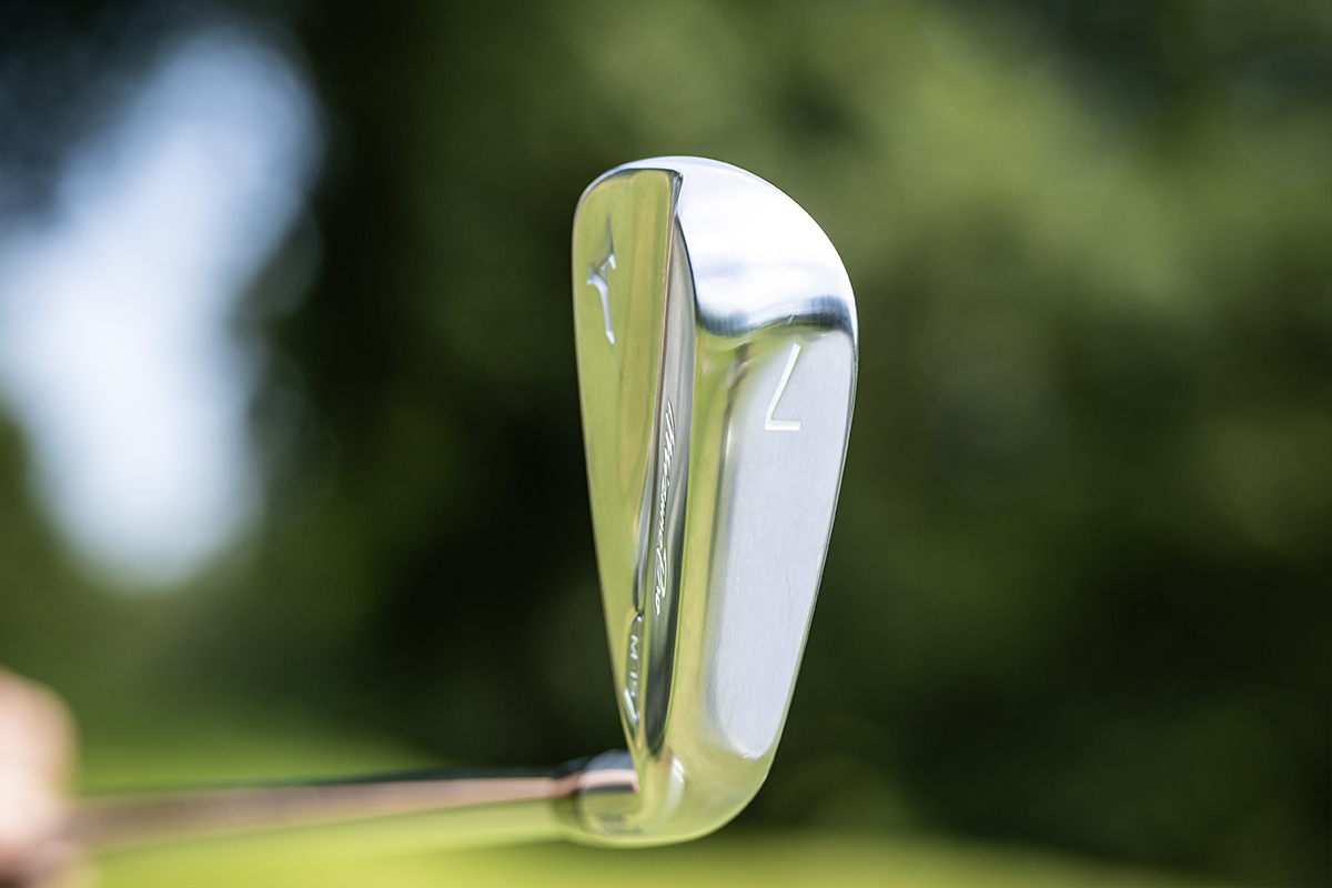 「Mizuno Pro M-15」アイアン[写真：落合隆仁]