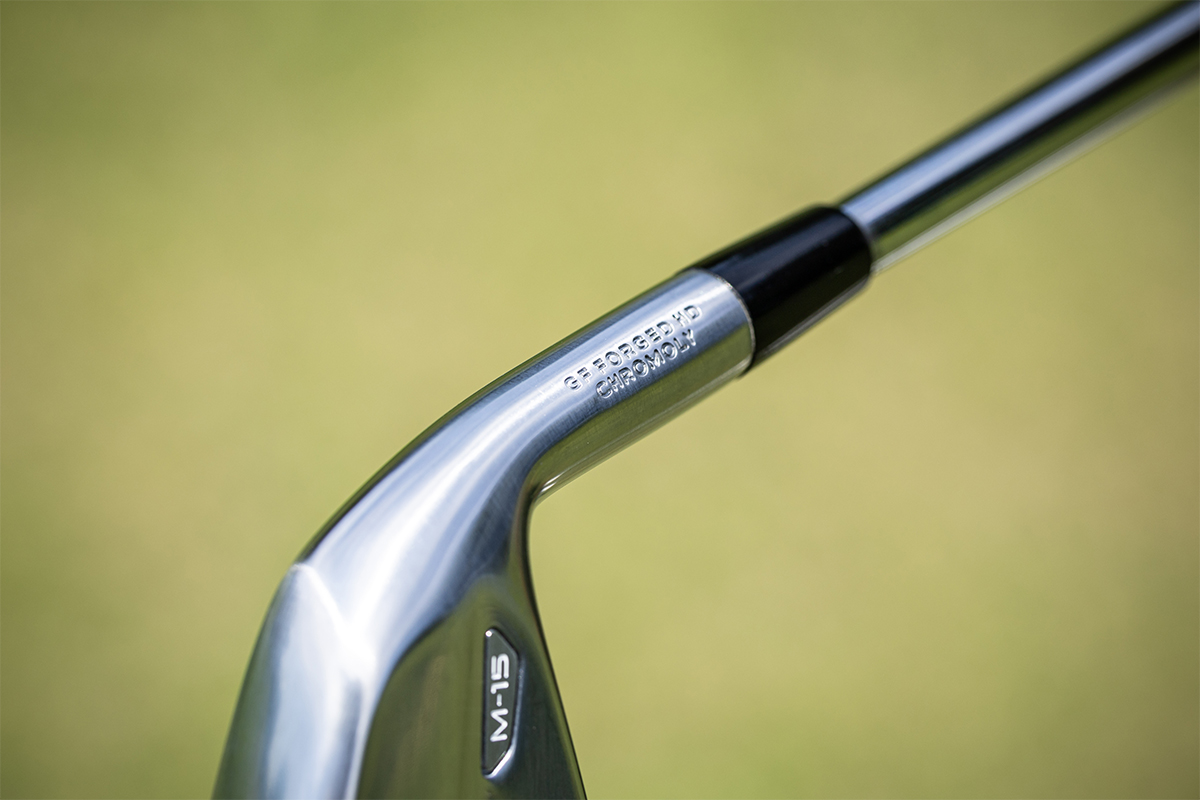 「Mizuno Pro M-15」アイアン[写真：落合隆仁]