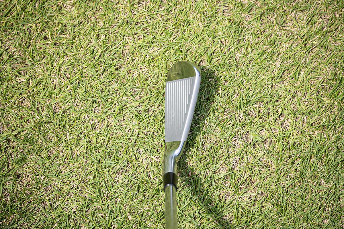 「Mizuno Pro M-15」アイアン[写真：落合隆仁]