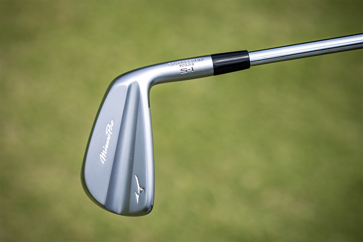 「Mizuno Pro S-1」アイアン[写真：落合隆仁]