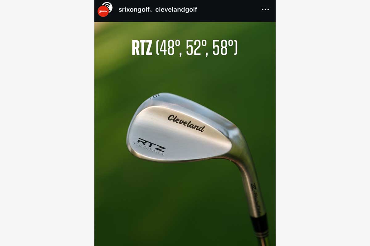 スリクソンゴルフの公式インスタグラム（@srixongolf）より