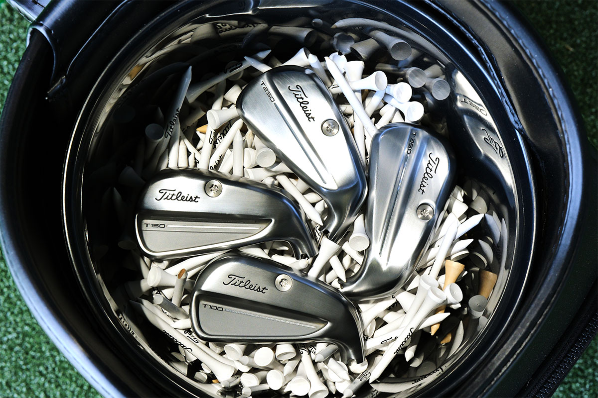 弾道測定器だけでなく調整機能を備えたフィッティング用ヘッド、シャフトの開発が3D弾道の提供に大きく貢献している[写真：田辺直喜]