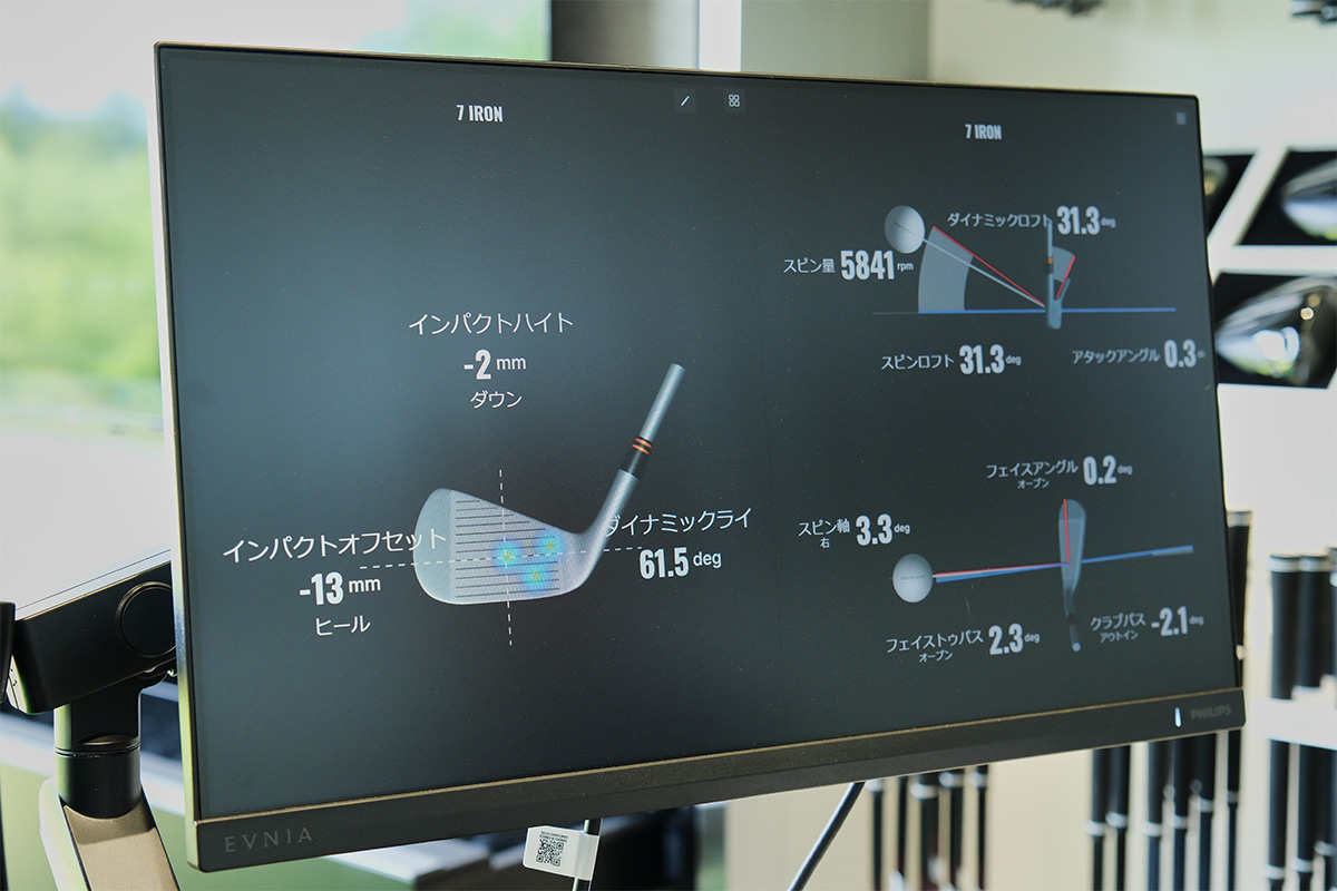 緻密なフィッティングによって打点のバラツキを抑え、一貫性をアップさせることが可能[写真：田辺直喜]