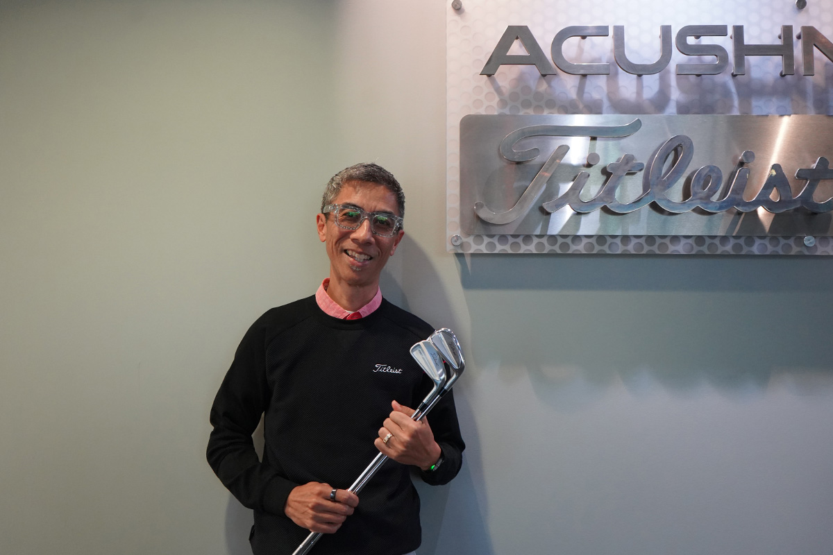 マーニ・アイネス氏／タイトリスト ゴルフクラブR&D アイアン開発担当[写真：高梨祥明]