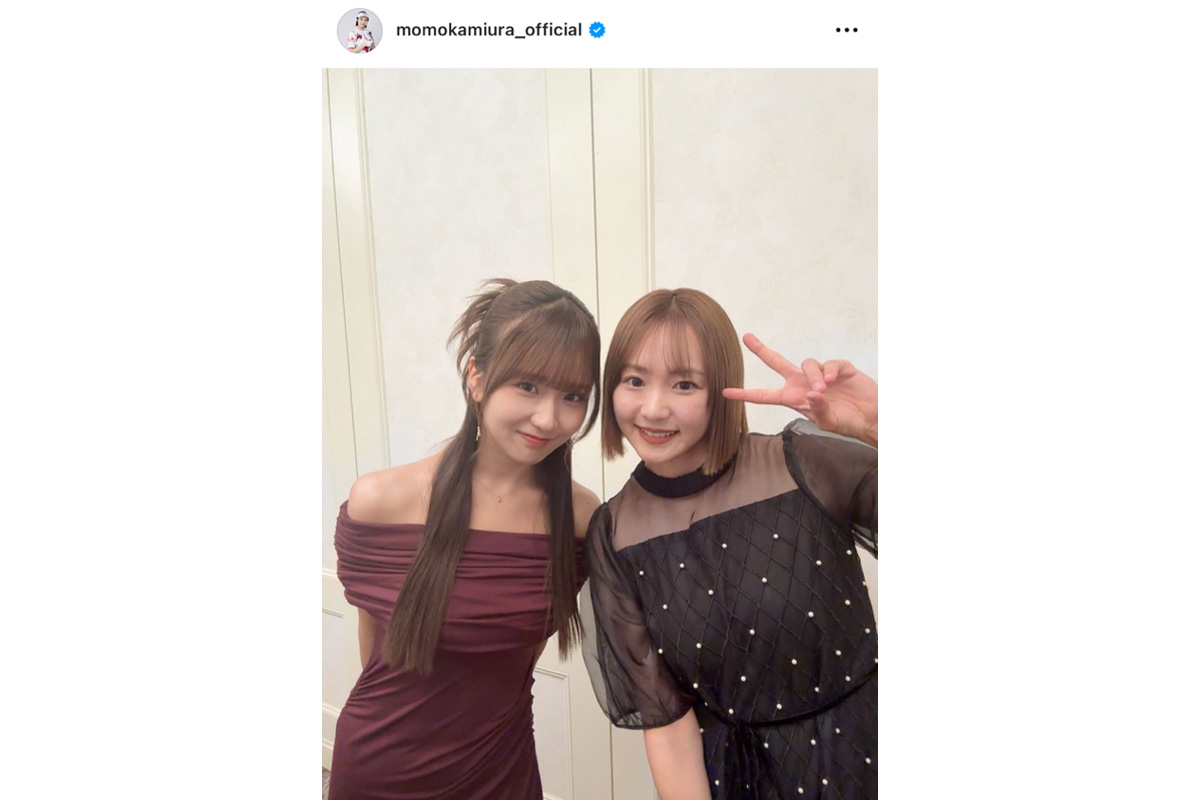 三浦桃香のインスタグラム（@momokamiura_official）より