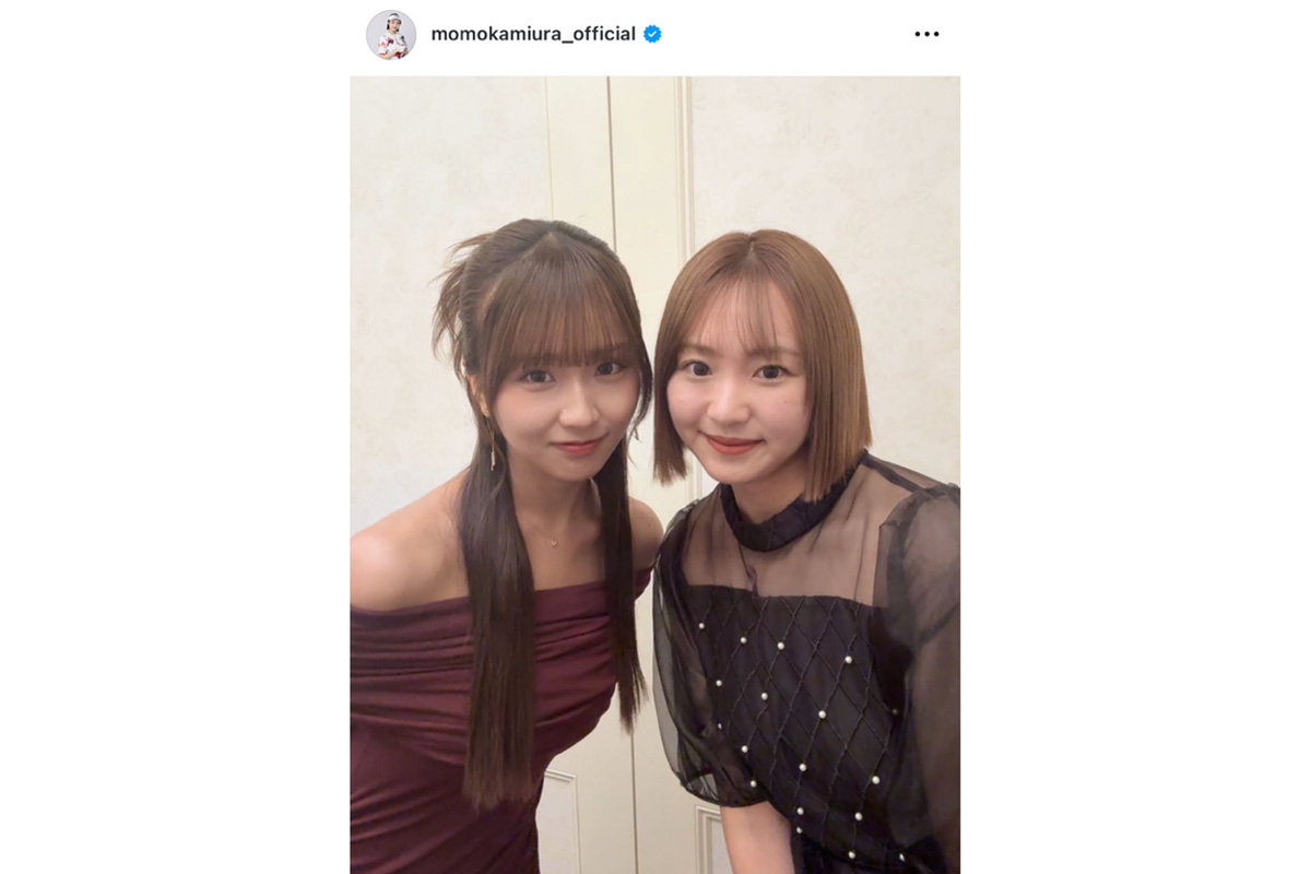 三浦桃香のインスタグラム（@momokamiura_official）より