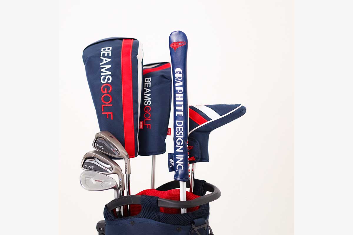 〈GRAPHITE DESIGN × BEAMS GOLF〉TOUR AD アライメントスティックセット