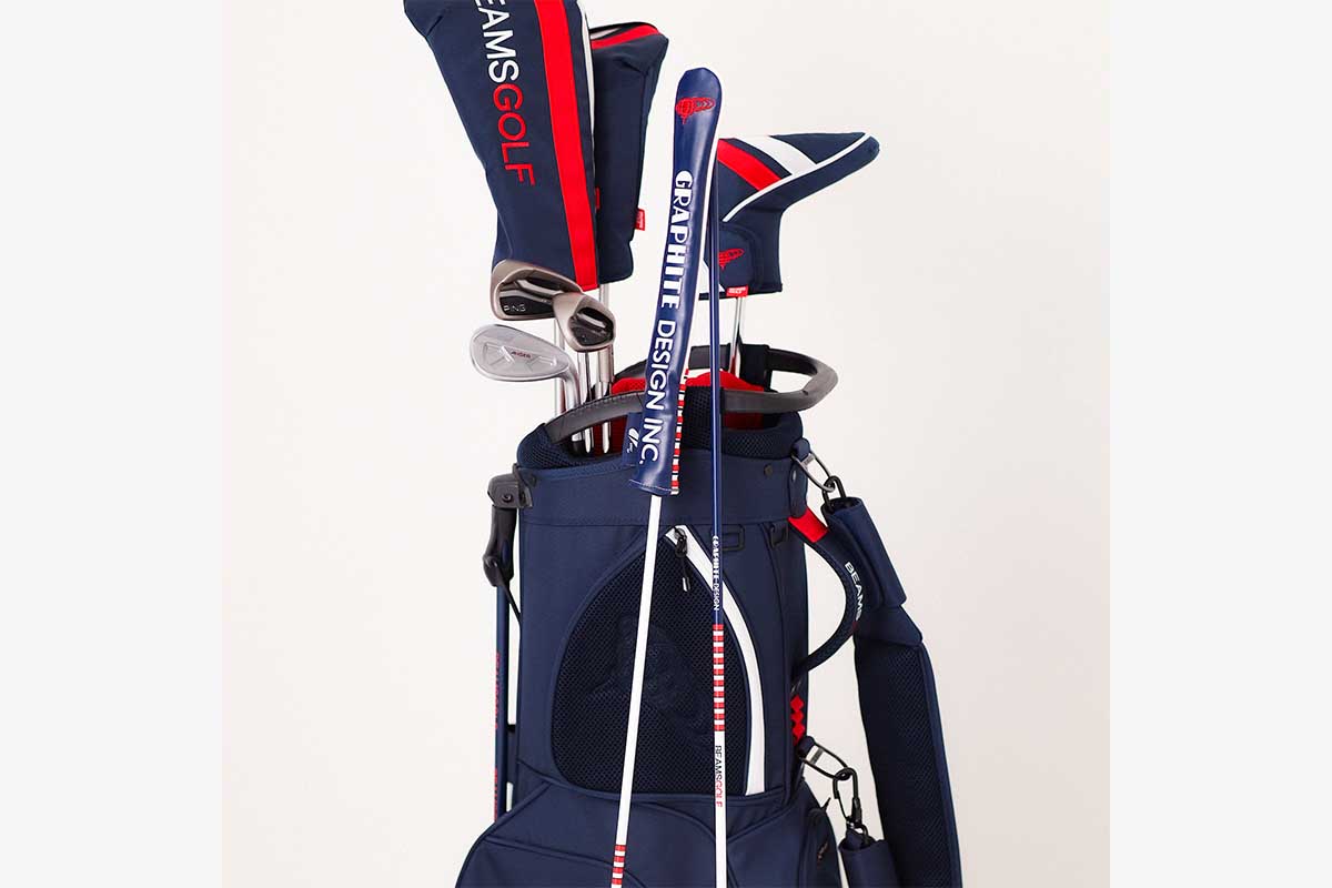 〈GRAPHITE DESIGN × BEAMS GOLF〉TOUR AD アライメントスティックセット
