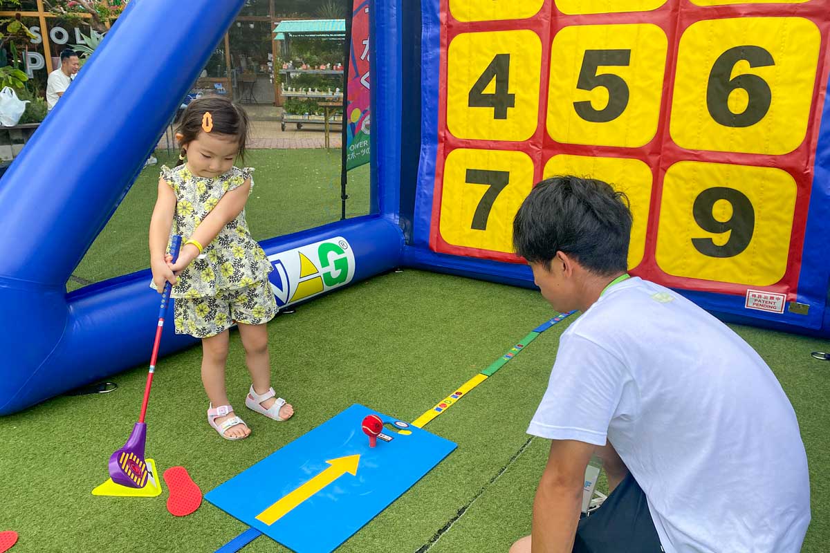 元アスリートたちが運営する「ダボフェス」の様子