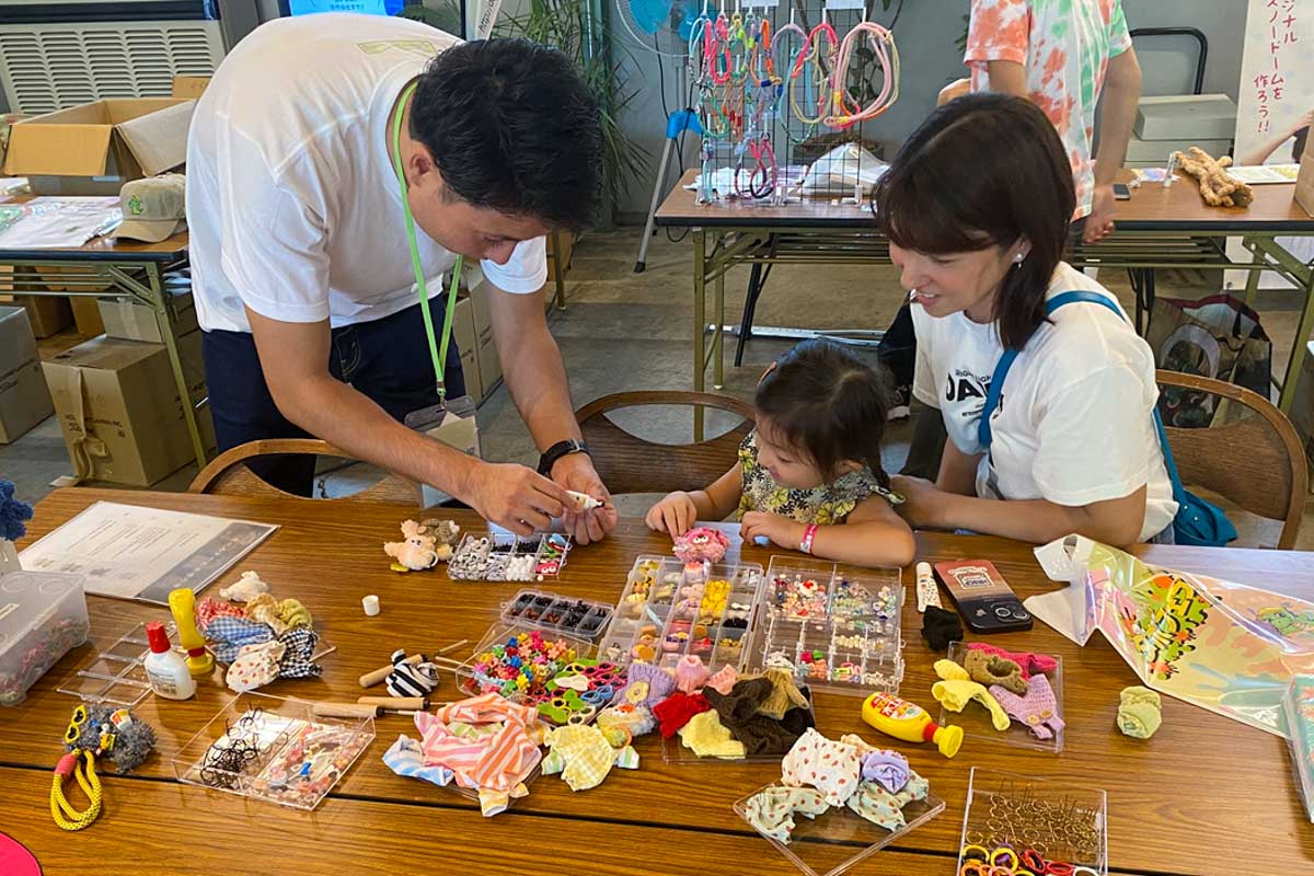 元アスリートたちが運営する「ダボフェス」の様子