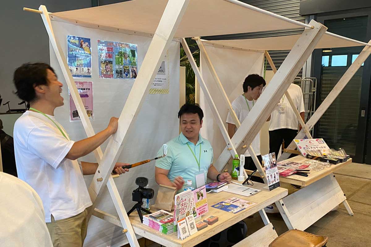 元アスリートたちが運営する「ダボフェス」の様子