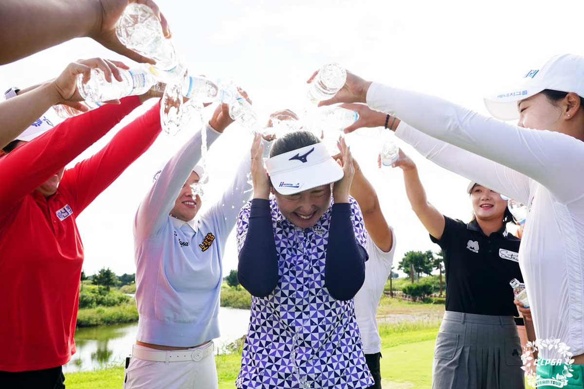 韓国女子2部のドリームツアーで日本人初優勝を遂げた今綾奈　写真：KLPGA提供
