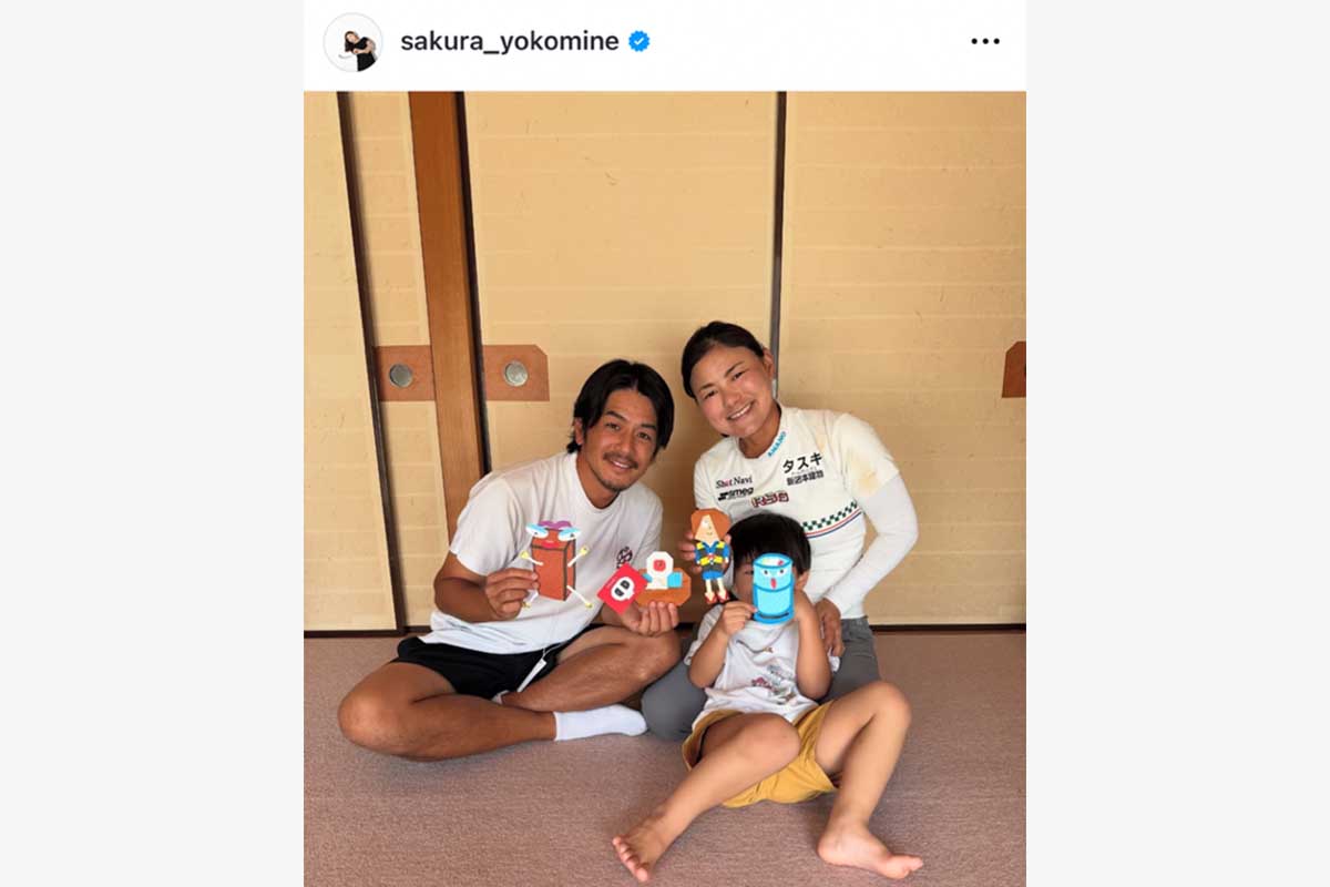 横峯さくらのインスタグラム（@sakura_yokomine）