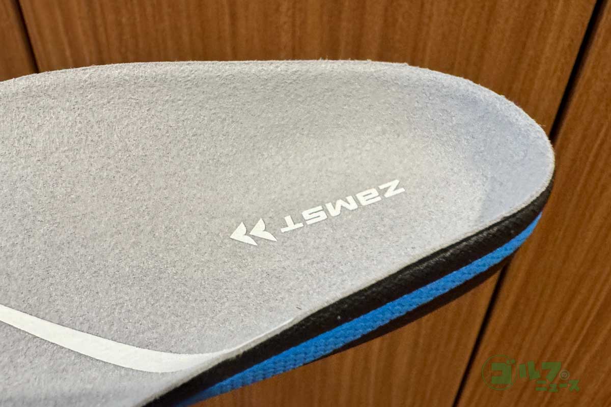 ザムスト(ZAMST)のゴルフ専用インソール「Footcraft AGILITY GRIP for GOLF」