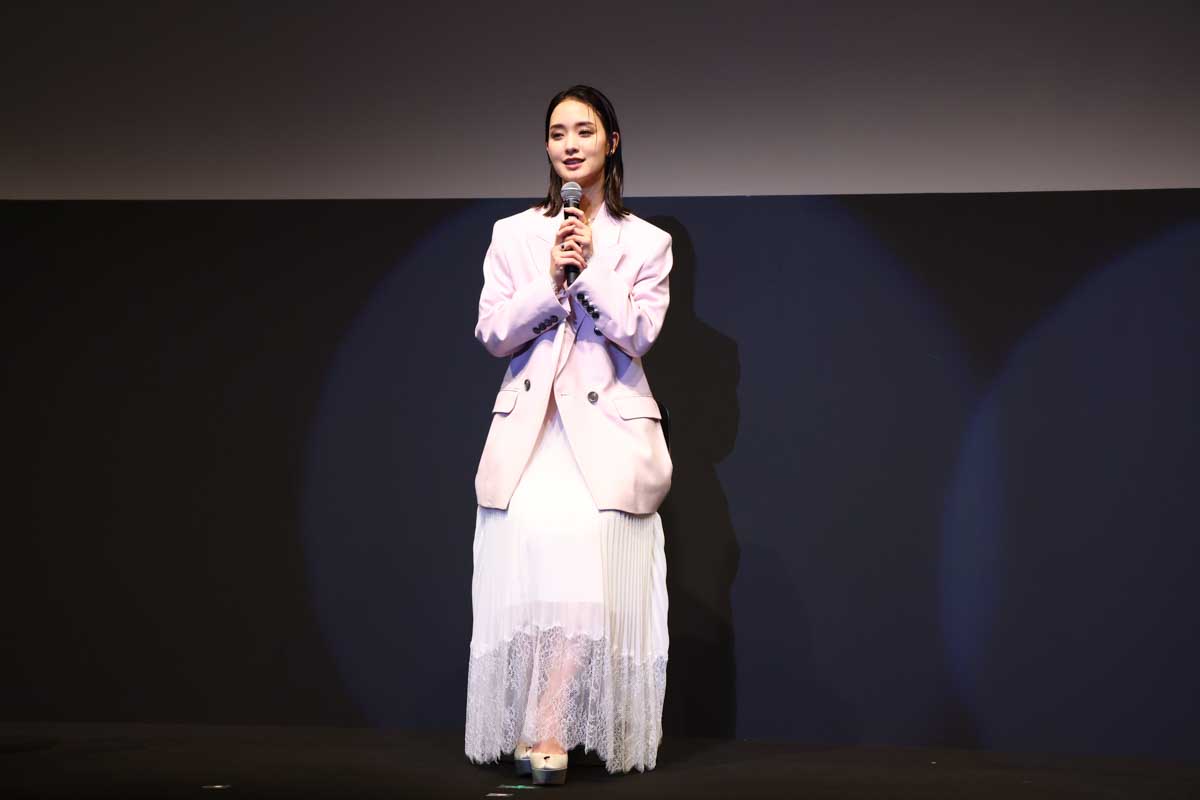 本間ゴルフのアンバサダーに就任したタレントの剛力彩芽さん