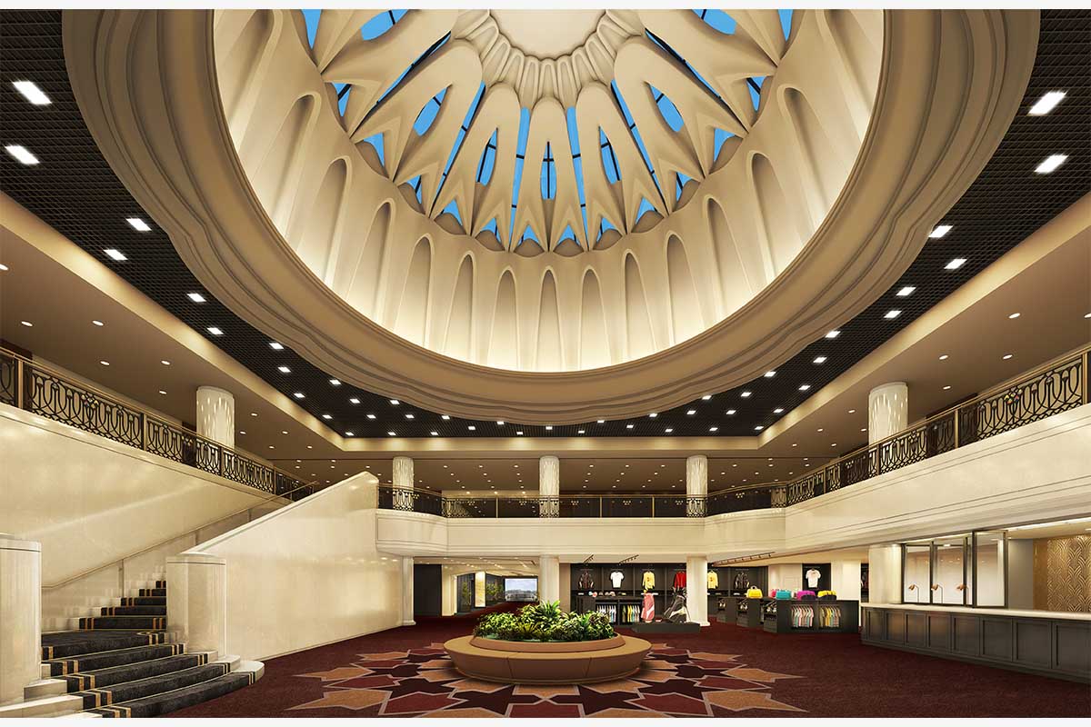 東千葉カントリークラブ エントランスホールリニューアルイメージ 画像:株式会社アコーディア・ゴルフ