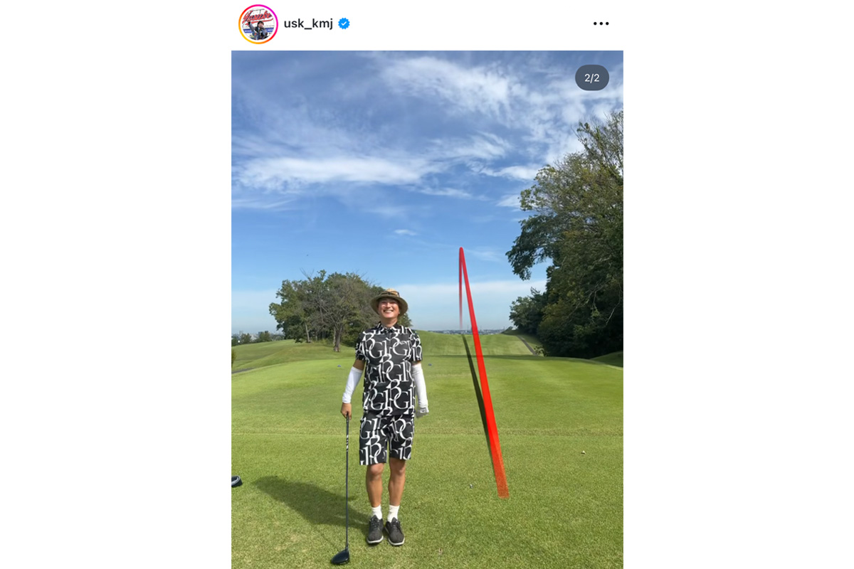 上地雄輔のインスタグラム（@usk_kmj）より