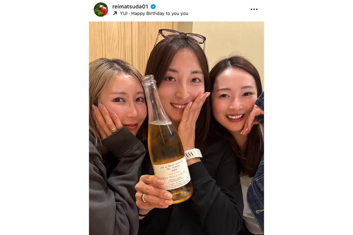 松田鈴英のインスタグラム（@reimatsuda01）より