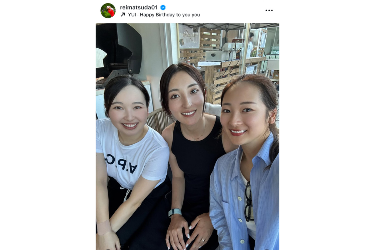 松田鈴英のインスタグラム（@reimatsuda01）より