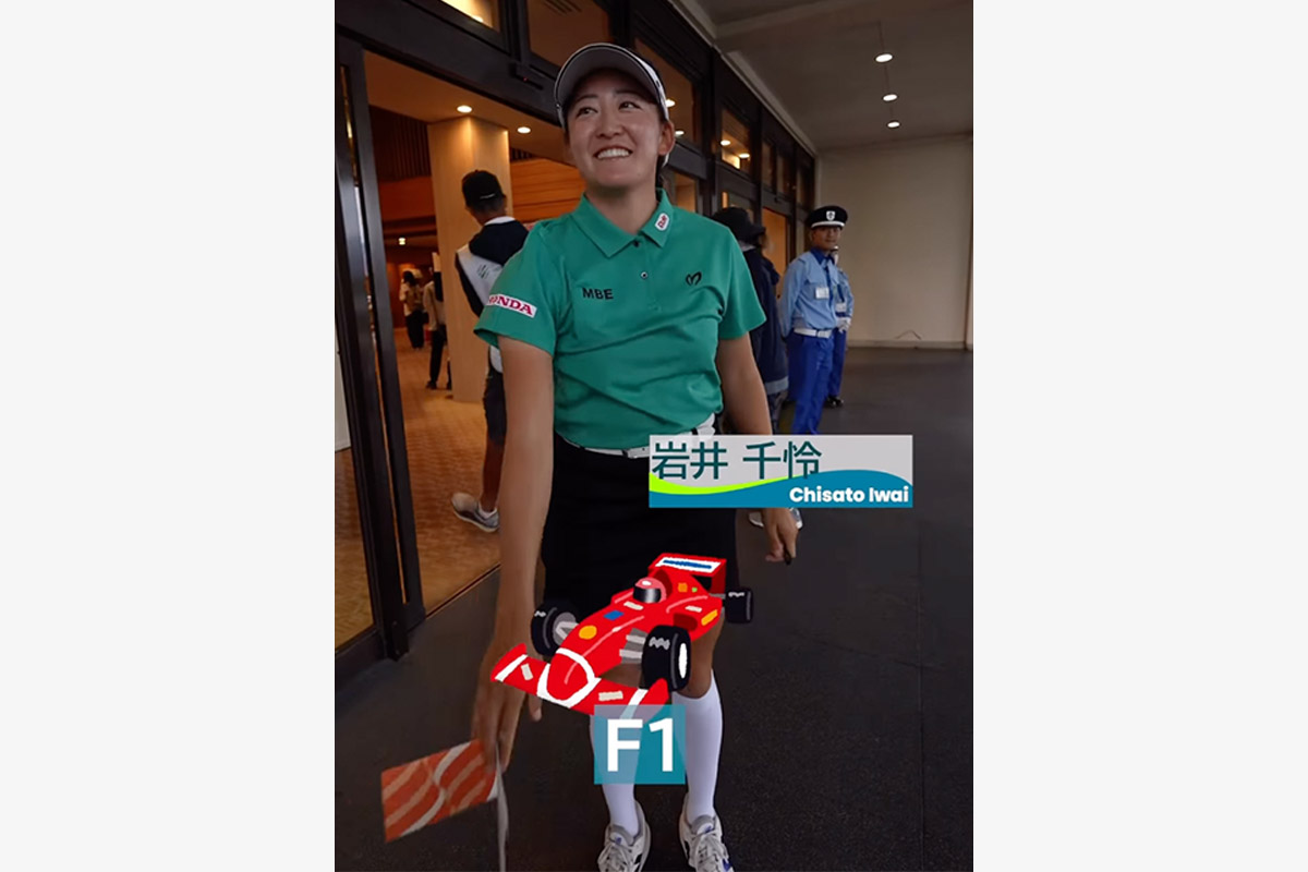 日本女子プロゴルフ協会（JLPGA）公式インスタグラム（@jlpga_official）より