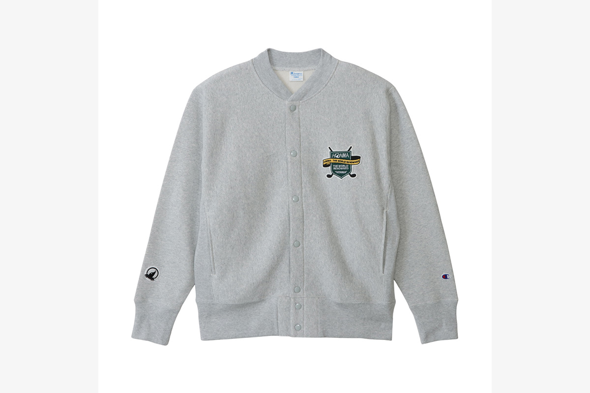 SNAP JACKET  カラー：オックスフォードグレー、ブラック、ネイビー  サイズ：M,L,XL  価格：20,900円(税込)　写真：チャンピオン