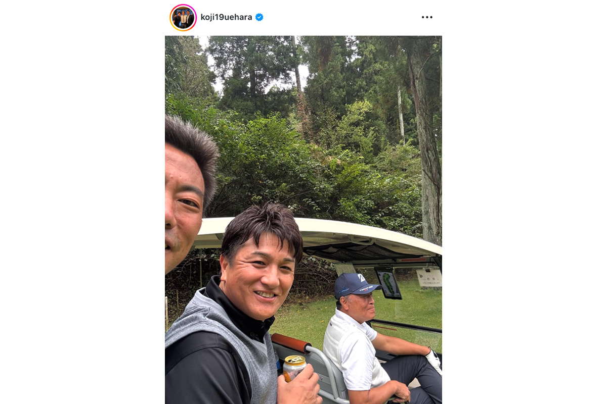上原浩治のインスタグラム（@koji19uehara）より